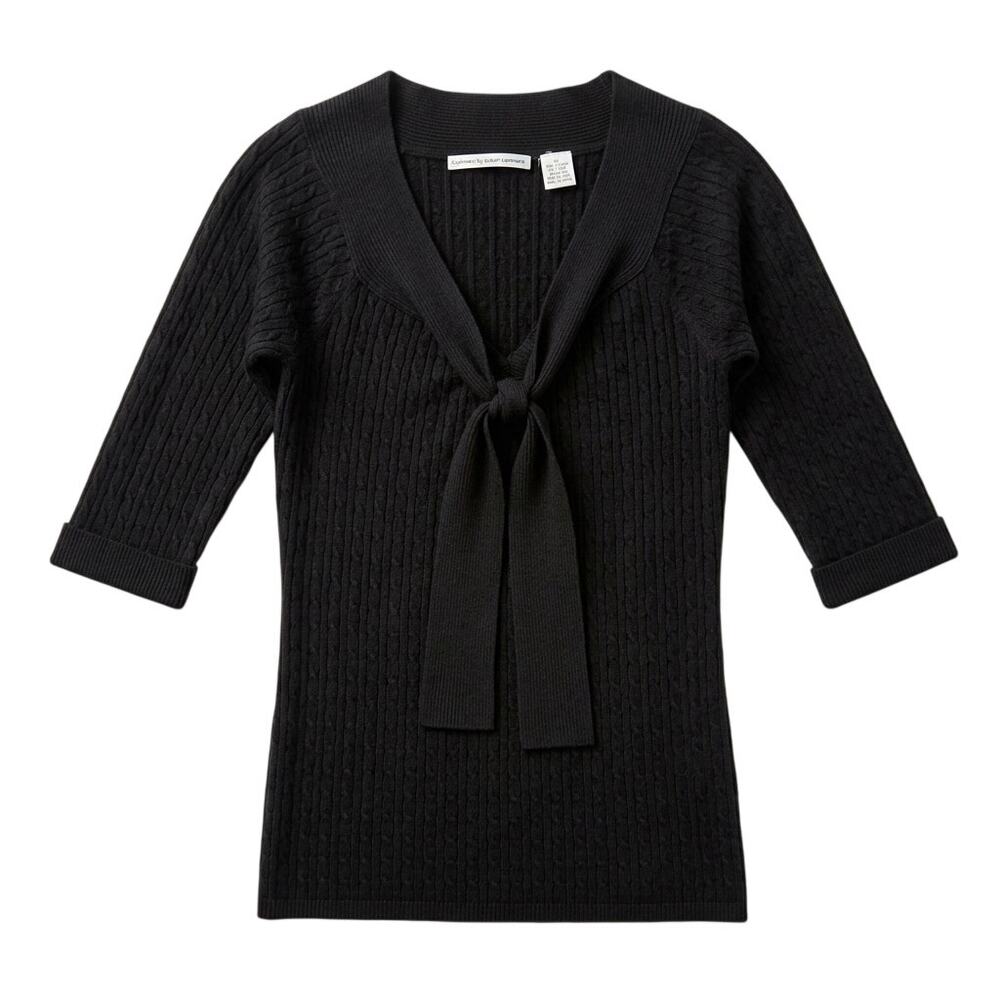 Cotton by Autumn Cashmere Cable Knit Sweater Size L
